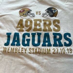 49ers v Jaguars 2013 London Tee shirt